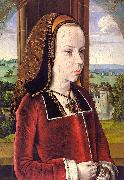 Jean Hey Portrait of Margaret of Austria Germany oil painting reproduction
